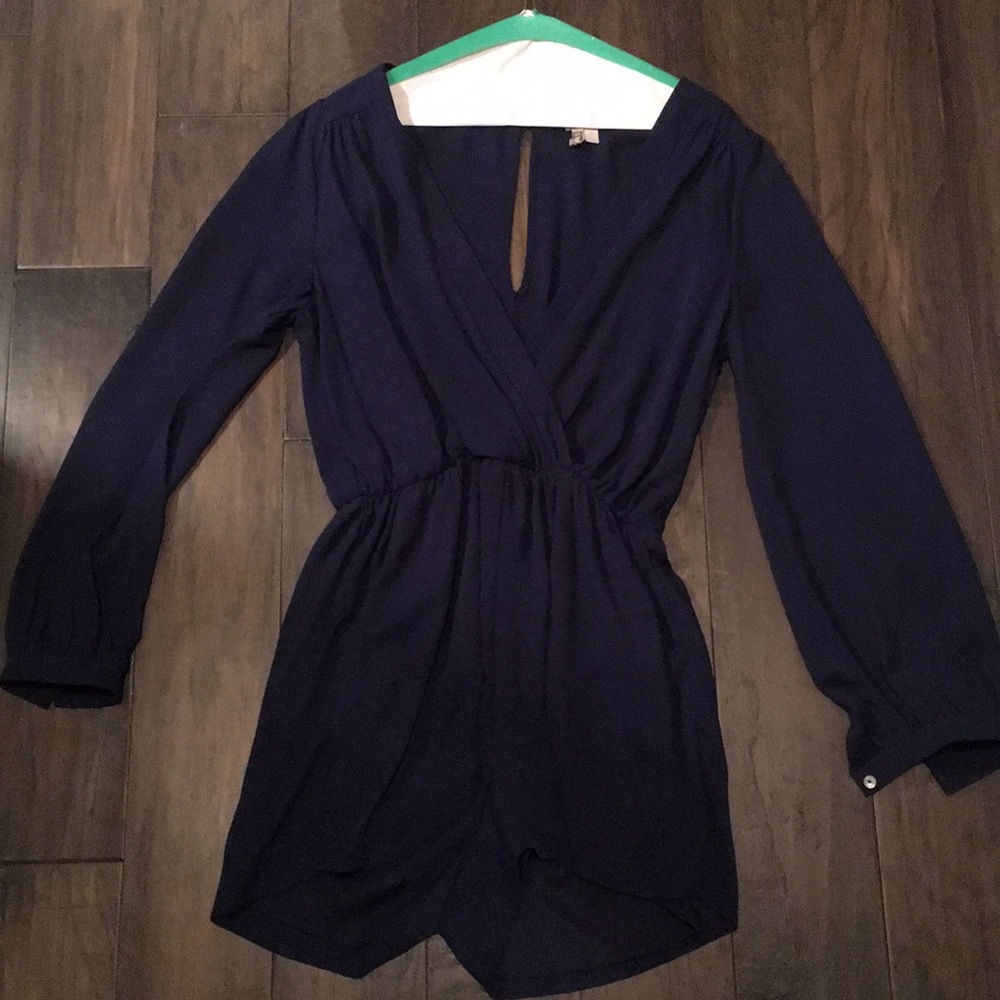 Navy Gianni Bini Romper